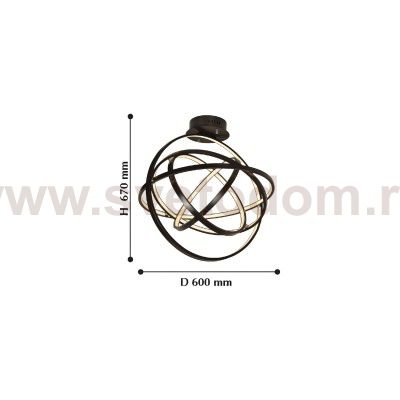 Люстра потолочная Favourite 2119-5U Teaser