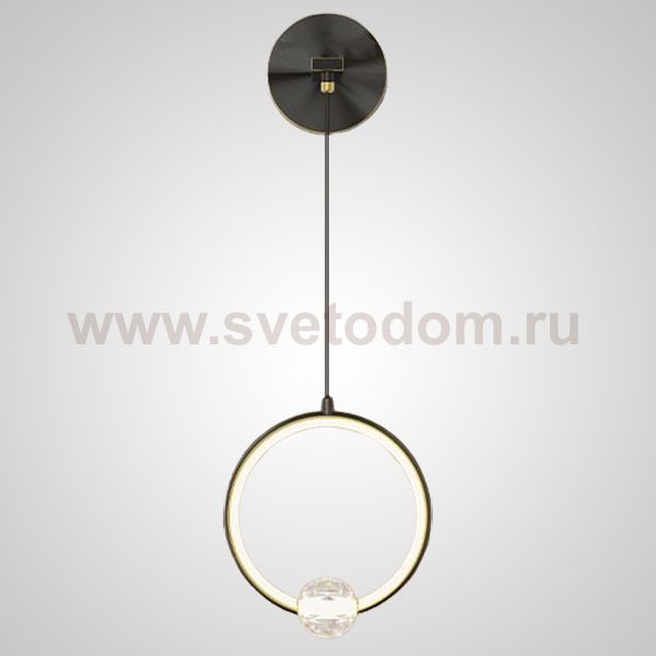 Настенный светильник LUANA WALL Black ImperiumLoft 212036-23