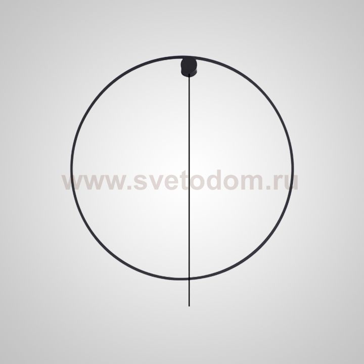 Настенный светильник WILD RING B D50 Black ImperiumLoft 212053-23