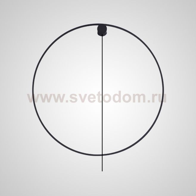 Настенный светильник WILD RING B D80 Black ImperiumLoft 212056-23