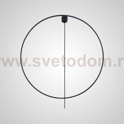 Настенный светильник WILD RING B D80 Black ImperiumLoft 212056-23