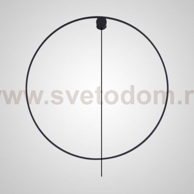 Настенный светильник WILD RING B D100 Black ImperiumLoft 212061-23