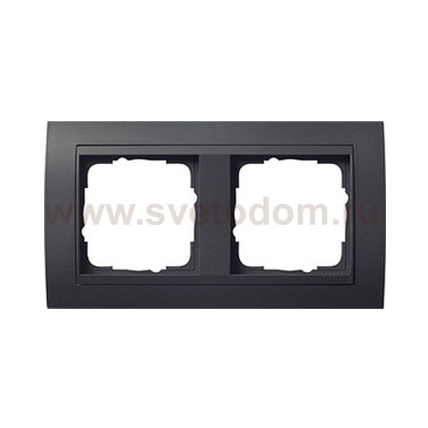 Gira EV Антрацит/антрацит Рамка 2-ая (G21208)