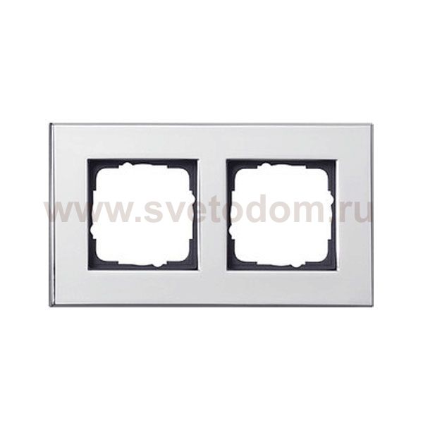 Gira ESP Хром Рамка 2-ая (G21210)