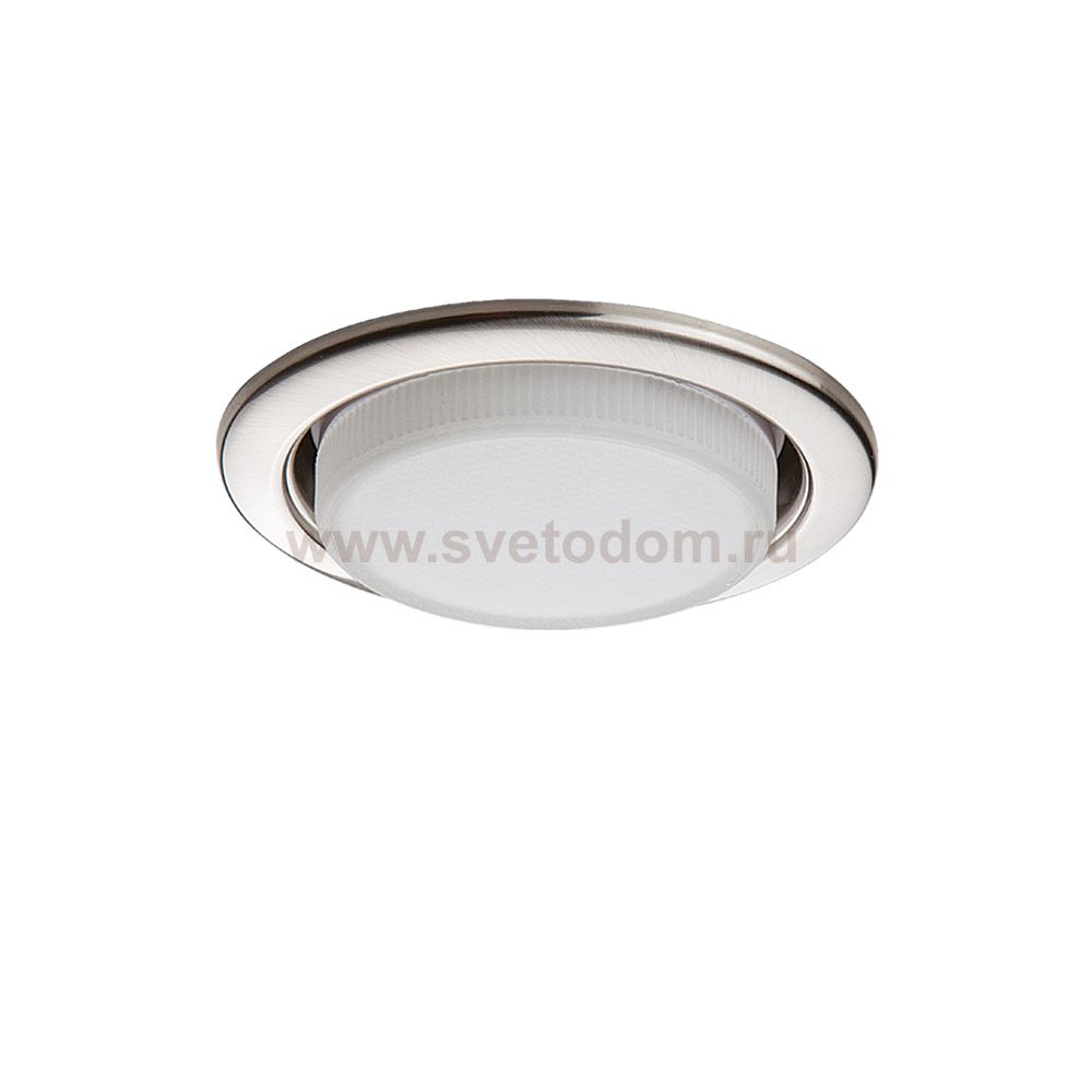 Светильник точечный встраиваемый декоративный под заменяемые КЛЛ или LED лампы Lightstar 212115 Tensio