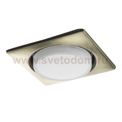 Светильник точечный встраиваемый декоративный под заменяемые КЛЛ или LED лампы Lightstar 212121 Tensio