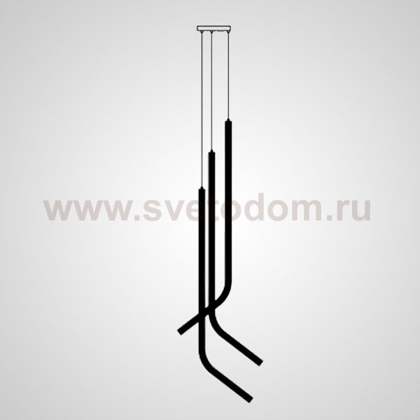 Подвесной светильник AIA TRIO Black ImperiumLoft 212178-23