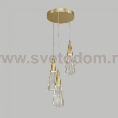 Подвесной светильник MANDORA L3 Brass Диск ImperiumLoft 212206-23