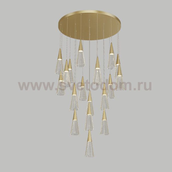 Подвесной светильник MANDORA L19 Brass ImperiumLoft 212218-23