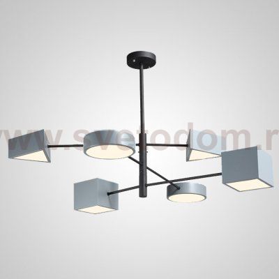 Светодиодная люстра DENIZA L6 Gray ImperiumLoft 212222-26