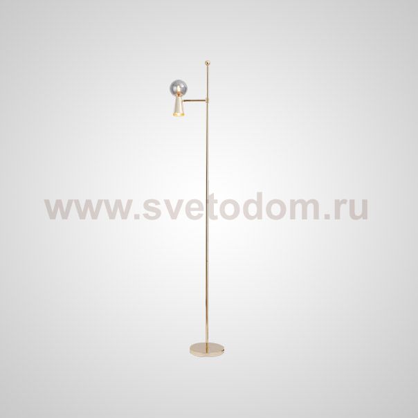 Торшер ABELINA FL Brass Grey ImperiumLoft 212226-23