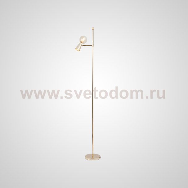 Торшер ABELINA FL Brass Amber ImperiumLoft 212227-23