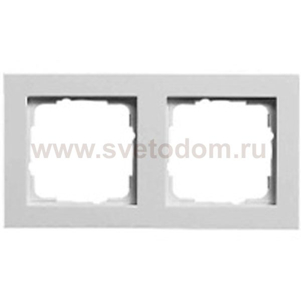 Gira E2 Бел Рамка 2-ая (G21222)