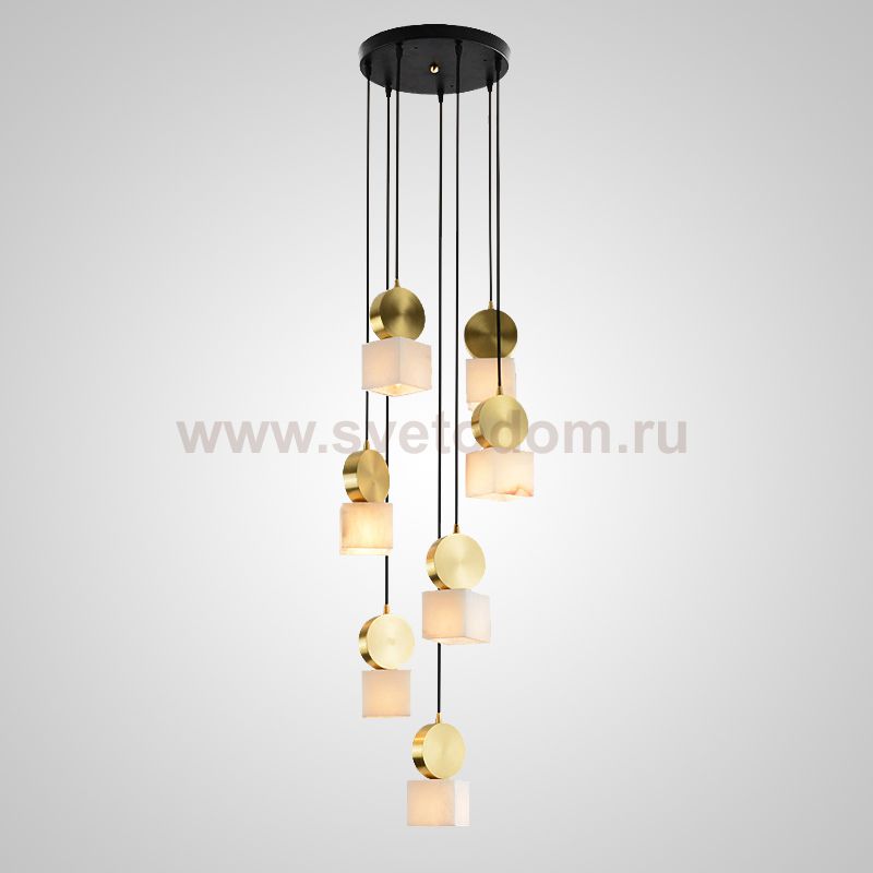 Подвесной светильник BRIXEN L7 Black ImperiumLoft 212235-23