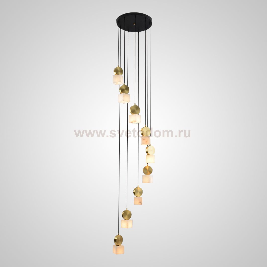 Подвесной светильник BRIXEN L9 Black ImperiumLoft 212236-23