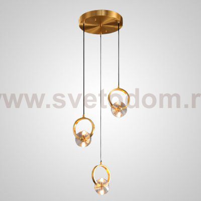 Подвесной светильник ADONICA MORE Диск ImperiumLoft 212260-23