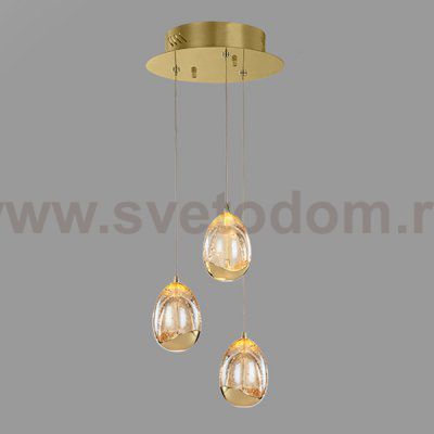 Подвесной светильник LENITA MORE L3 Gold ImperiumLoft 212297-23