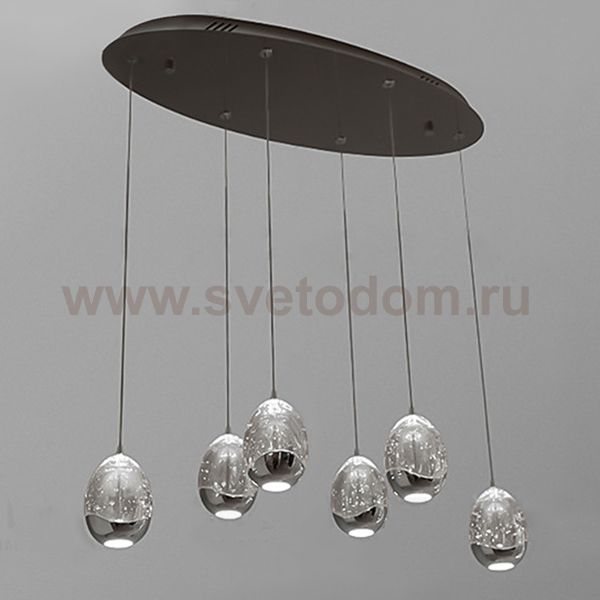 Подвесной светильник LENITA MORE L6 Chrome ImperiumLoft 212300-23