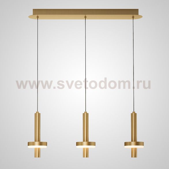 Подвесной светильник FALKA MORE B Gold Планка ImperiumLoft 212310-23