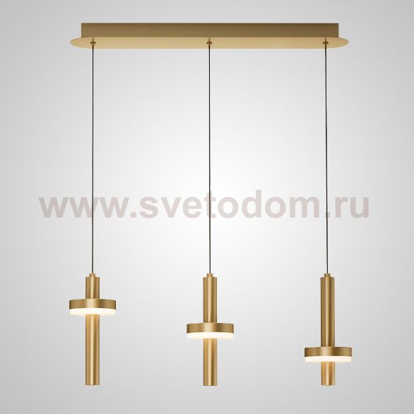 Подвесной светильник FALKA MORE A Gold Планка ImperiumLoft 212311-23