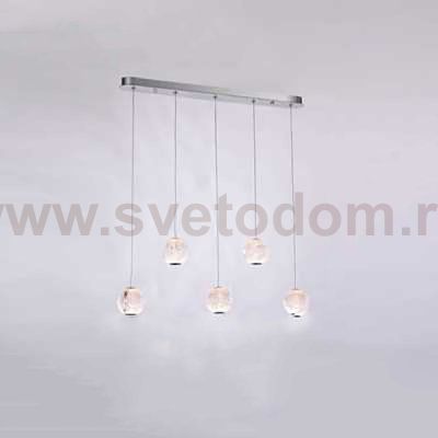 Подвесной светильник STORMS MORE L5 Chrome Планка ImperiumLoft 212326-23