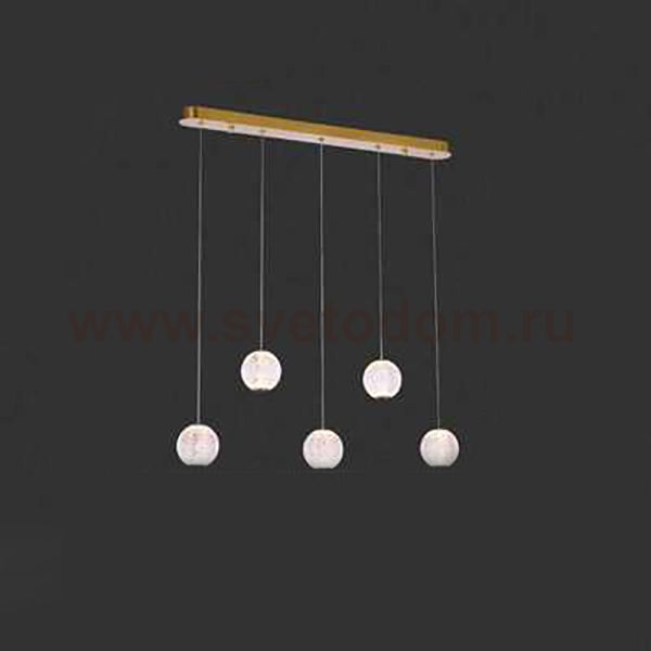 Подвесной светильник STORMS MORE L5 Gold Планка ImperiumLoft 212327-23