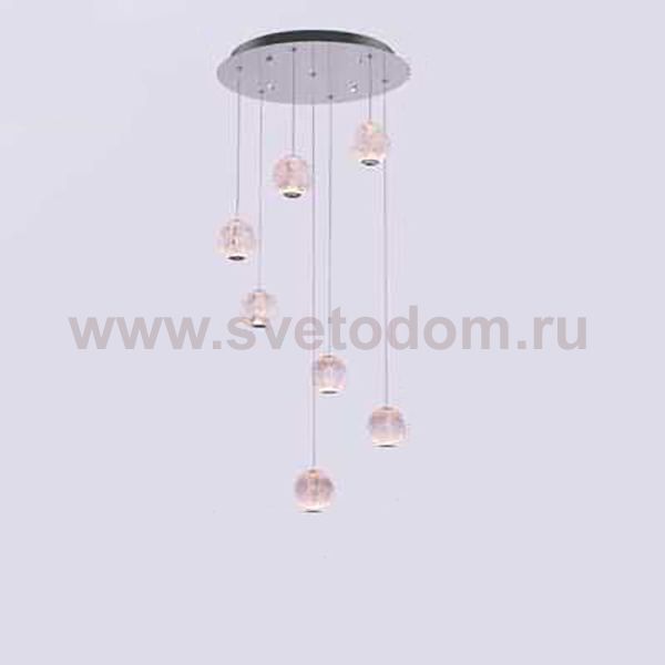 Подвесной светильник STORMS MORE L7 Chrome Диск ImperiumLoft 212330-23
