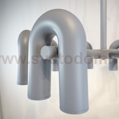 Подвесная люстра FANNY 16 Grey ImperiumLoft 212350-23