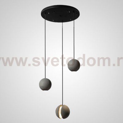 Подвесной светильник PALDIS COMBO L3 Диск ImperiumLoft 212353-23