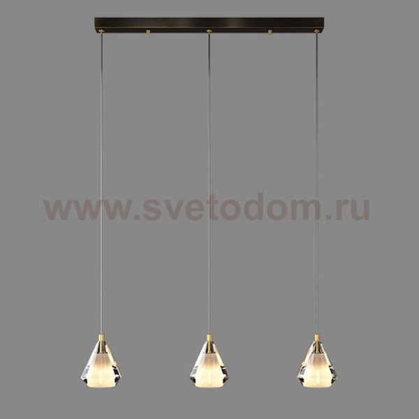 Подвесной светильник SOLDIS TRIO Black ImperiumLoft 212382-23