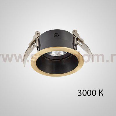 Точечный светильник CALL D6,9 Black 3000 К ImperiumLoft 212395-23