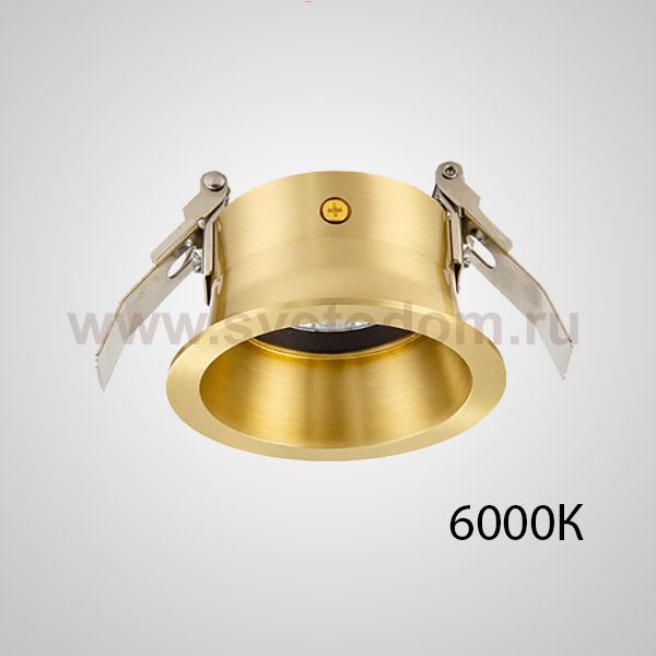 Точечный светильник CALL D6,9 Brass 6000 К ImperiumLoft 212400-23