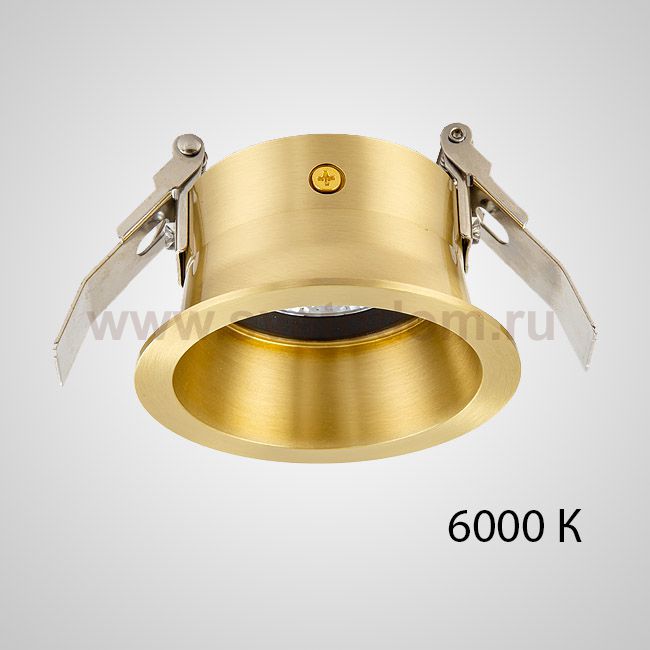 Точечный светильник CALL D9 Brass 6000 К ImperiumLoft 212405-23