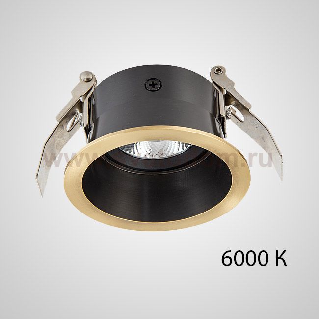 Точечный светильник CALL D9 Black 6000 К ImperiumLoft 212408-23