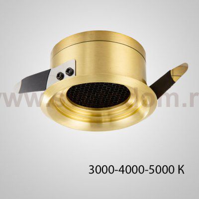 Точечный светильник BIO Brass 5W Трехцветный свет ImperiumLoft 212443-23