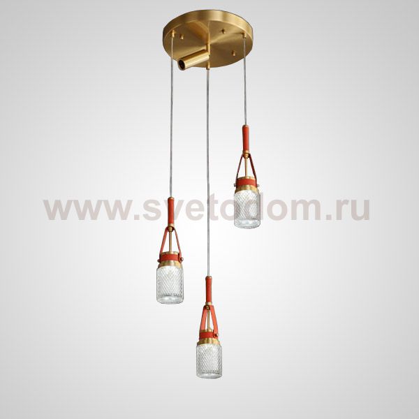 Подвесной светильник CHARA COMBO L4 Диск ImperiumLoft 212513-23