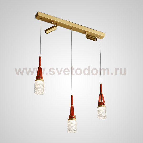 Подвесной светильник CHARA COMBO L4 Планка ImperiumLoft 212514-23