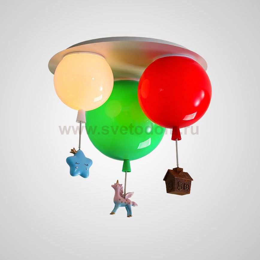 Потолочный светильник BLOW TRIO Multicolor ImperiumLoft 212518-23