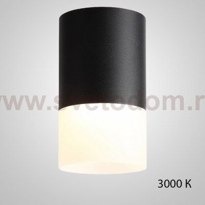Точечный светильник TUGUR D6.4 Black 3000 К ImperiumLoft 212522-23