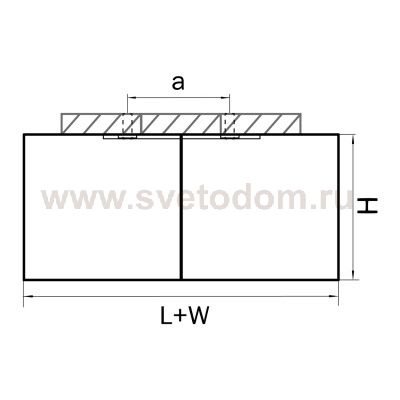 Светильник точечный накладной Lightstar 212529 Monocco
