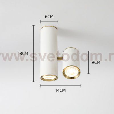 Точечный светильник AIM L2 Chrome ImperiumLoft 212604-23