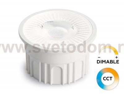 212610 Лампа LED MR16-PR 12W IC 220-240V 38° 6400K 4000K 2700K CCT Memory Dimmer