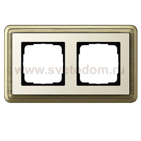 Gira ClassiX Бронза/Кремовый Рамка 2-ая (G212623)