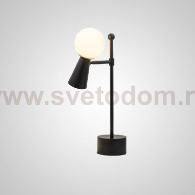 Настольная лампа ABELINA TAB Black White ImperiumLoft 212664-23
