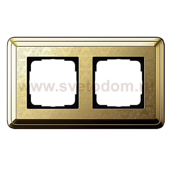Gira ClassiX Art Латунь/Латунь Рамка 2-ая (G212671)