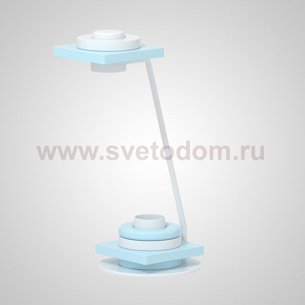 Настольная лампа KIRKE Blue Круг ImperiumLoft 212685-23