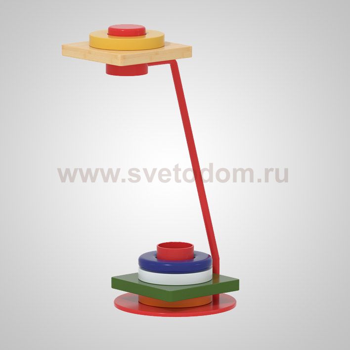 Настольная лампа KIRKE Multicolor Круг ImperiumLoft 212686-23