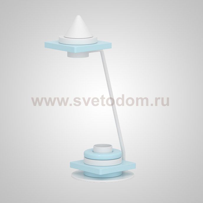 Настольная лампа KIRKE Blue Конус ImperiumLoft 212688-23