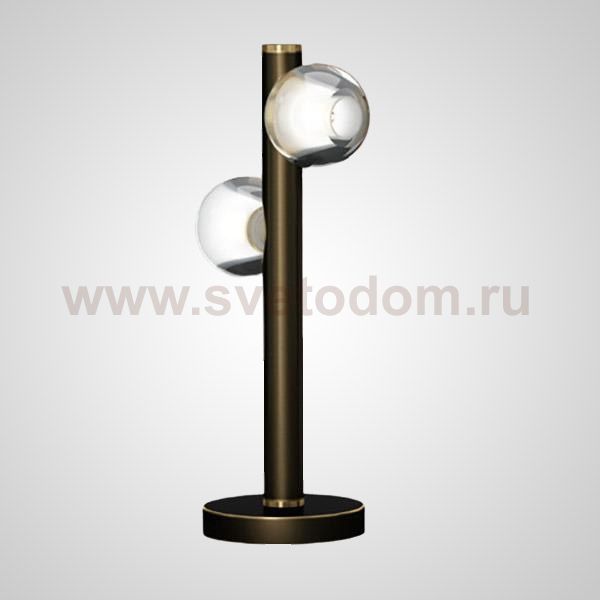 Настольная лампа ILIANA TAB Brass Black ImperiumLoft 212700-23