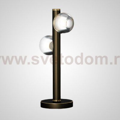 Настольная лампа ILIANA TAB Brass Black ImperiumLoft 212700-23